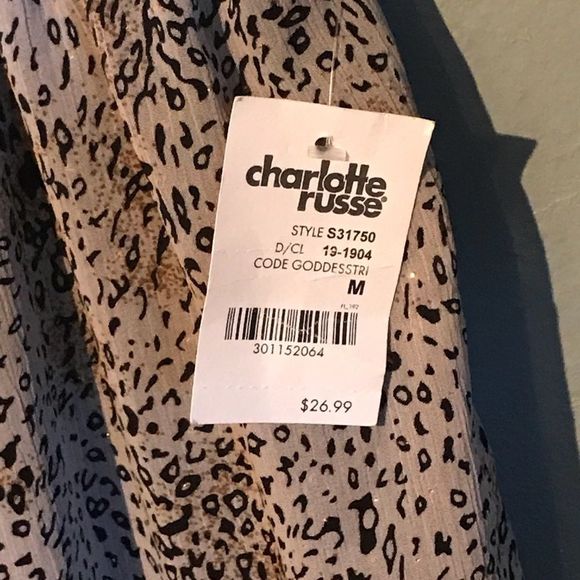 Charlotte Russe leopard print skirt - Picture 7 of 7